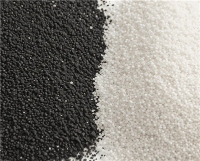 In the sandpaper industry, what are the characteristics of silicon carbide an...