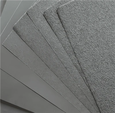 What is the hardness of sandpaper and how does it affect the grinding effect?