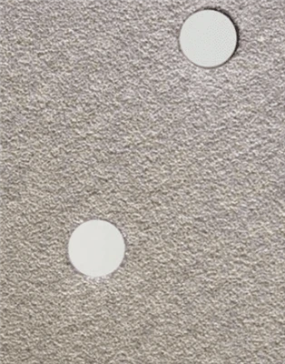 How can the Velcro disc adapt to the requirements of sandpaper grinding opera...